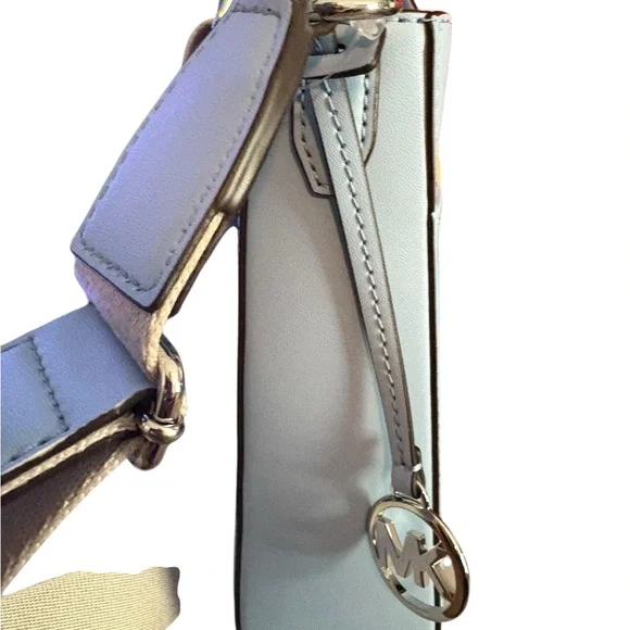 Michael Kors Jet Set Small Studded Patchwork and Signature Logo Crossbody - Picture 5 of 12